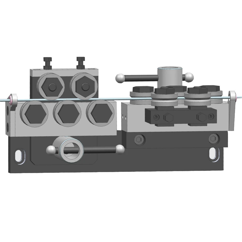 Imagem -03 - Alisador de Arame de Metal Endireitando Acessórios de Máquina 10 Pcs Endireitar a Roda