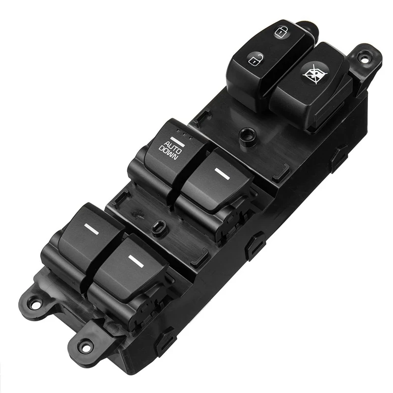 Car Window Master Lifter Control Switch For Hyundai IX25 Creta 93570-C91004X 93570C91004X Auto Down With Backlight