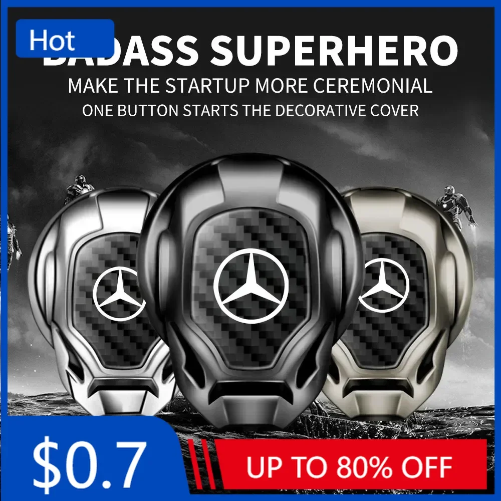 

Автомобильная наклейка, защитная крышка для запуска автомобиля, устройство зажигания для MERCEDES BENZ W203 W204 W205 W206 W212 W213 W176 W166 W163 W221 W209