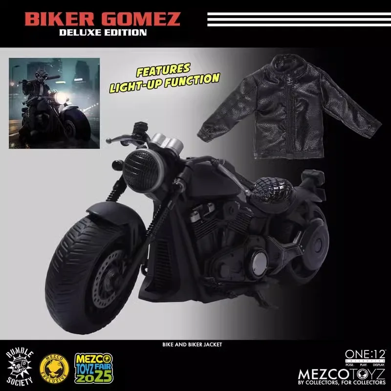 Mezco One: 12 Modello di moto Ant Man con etichetta in oro in scala 1/12 per 6''mezco