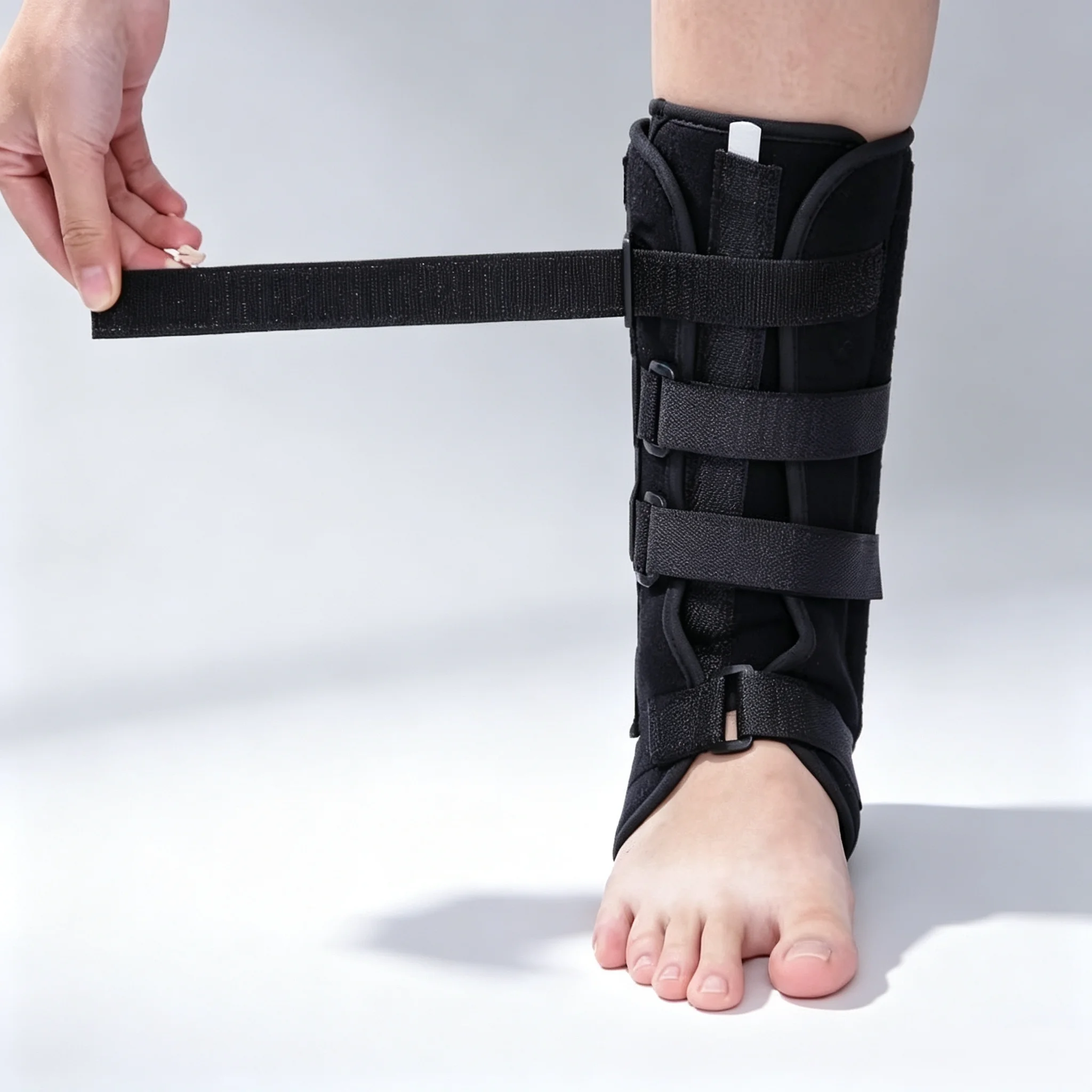 NEW Ankle Fixation Brace Straps Ankle Joint Protection Sleeves Support Sleeve Running Basketball Volleyball Foot Tendon Support