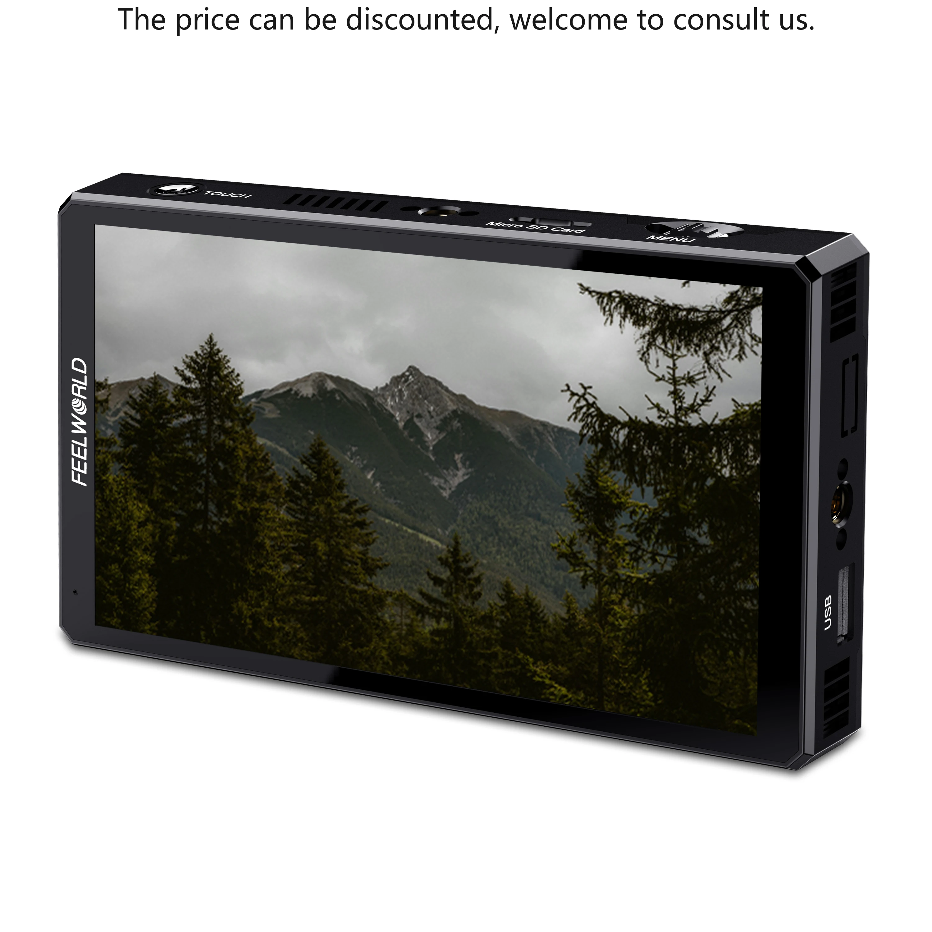 

FEELWORLD CUT6 6 Inch Touch Screen FHD IPS HDMI2.0 Camera Field Monitor Professional External Camera Monitor Factory Wholesale