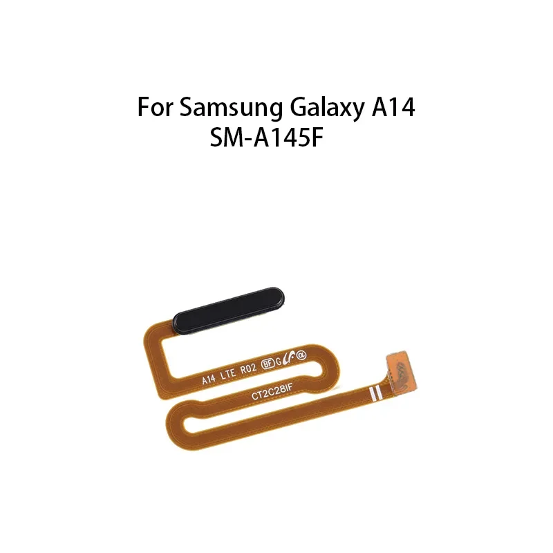 Home button fingerprint sensor flex cable for Samsung Galaxy A14 SM-A145F