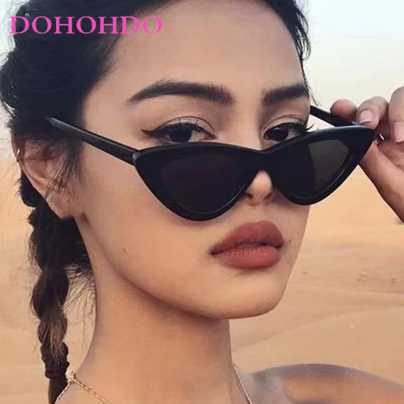 

Small Frame Cat Eye Sunglasses Women Men Vintage Brand Designer Outdoor Driving Summer Traveling Sun Glasses UV400 Gafas De Sol