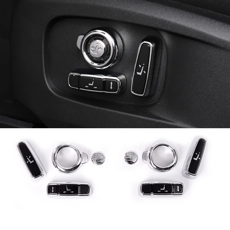 

be suitable for Land Rover Defender seat adjustment button cover decorative sticker modification interior trim