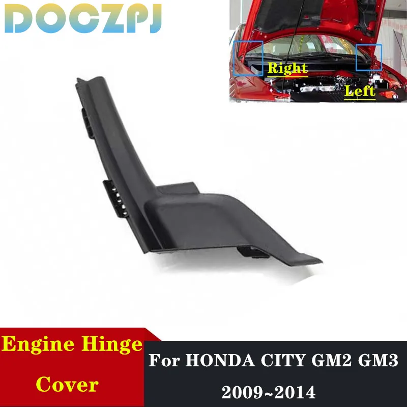 74222-TM0-T00 74212-TM0-T00 Car Bonnet Engine Hood Hinge Cover R/L For HONDA CITY GM2 GM3 2009 2010 2011 2012 2013 2014