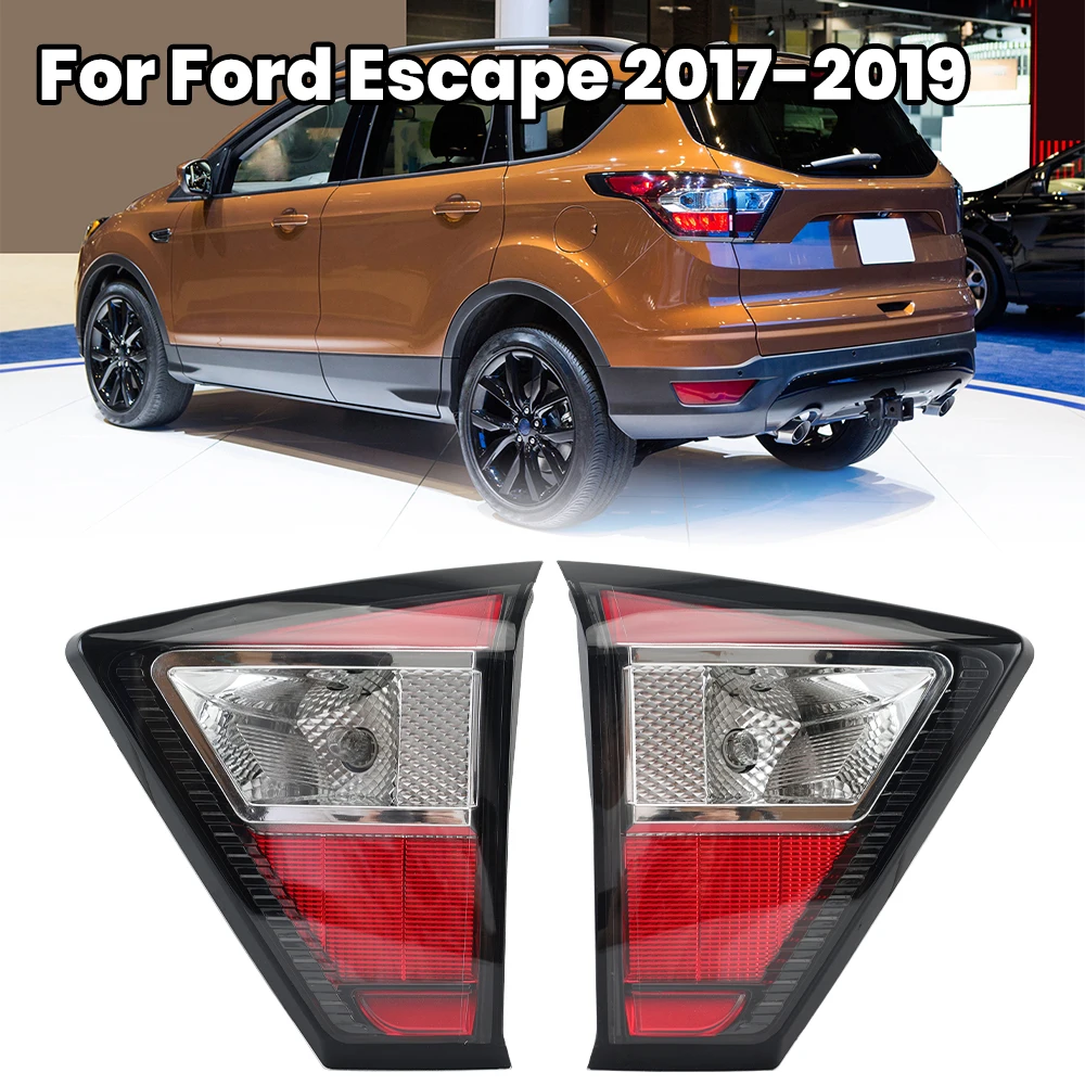 

Комплект из 2 задних фонарей для Ford Escape 2017-2019: внутренние задние фонари, указатели поворота, стоп-сигналы, ходовые огни