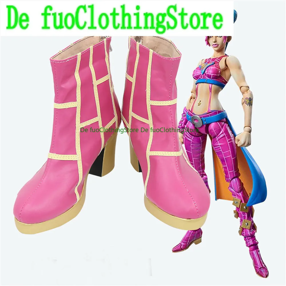 

Bizarre Adventure Narciso Anasui Обувь для косплея Сапоги Игра Аниме Хэллоуин DefuoClothing Магазин обуви