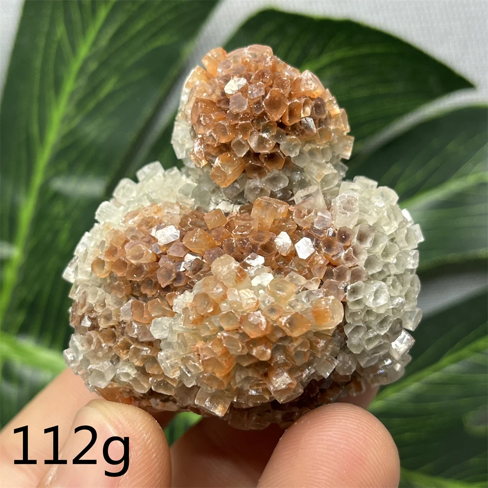 Natural Rock Italian Aragonite Original Mineral Specimen Egg-shaped Explosive Form Crystal Home Room Decoration Holiday Gift
