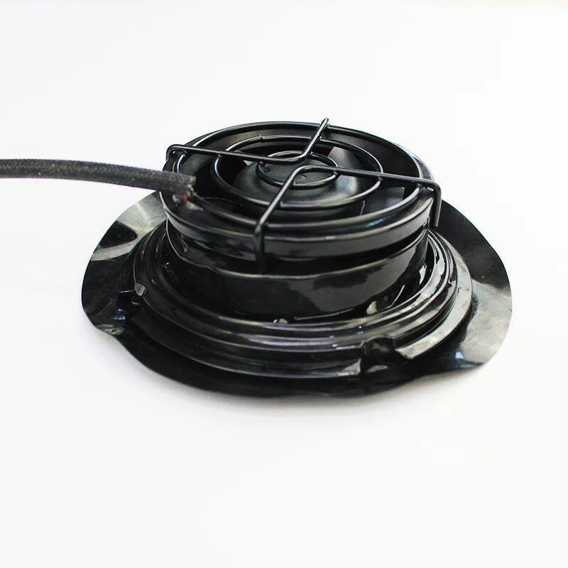 Seat ventilation modification, fan/fan