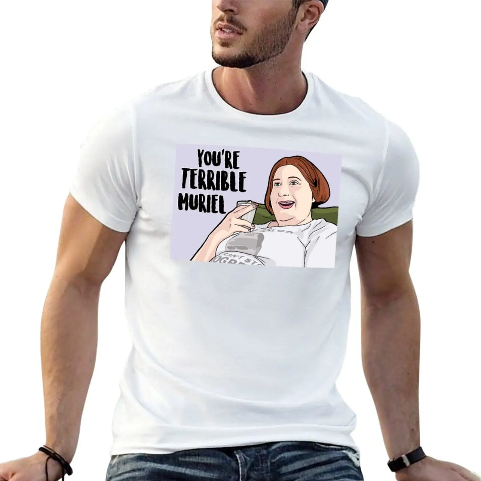 Camiseta You're Terrible Muriel - Muriel's Wedding (película de 1994), camisetas de anime para hombre, camiseta de algodón de alta calidad