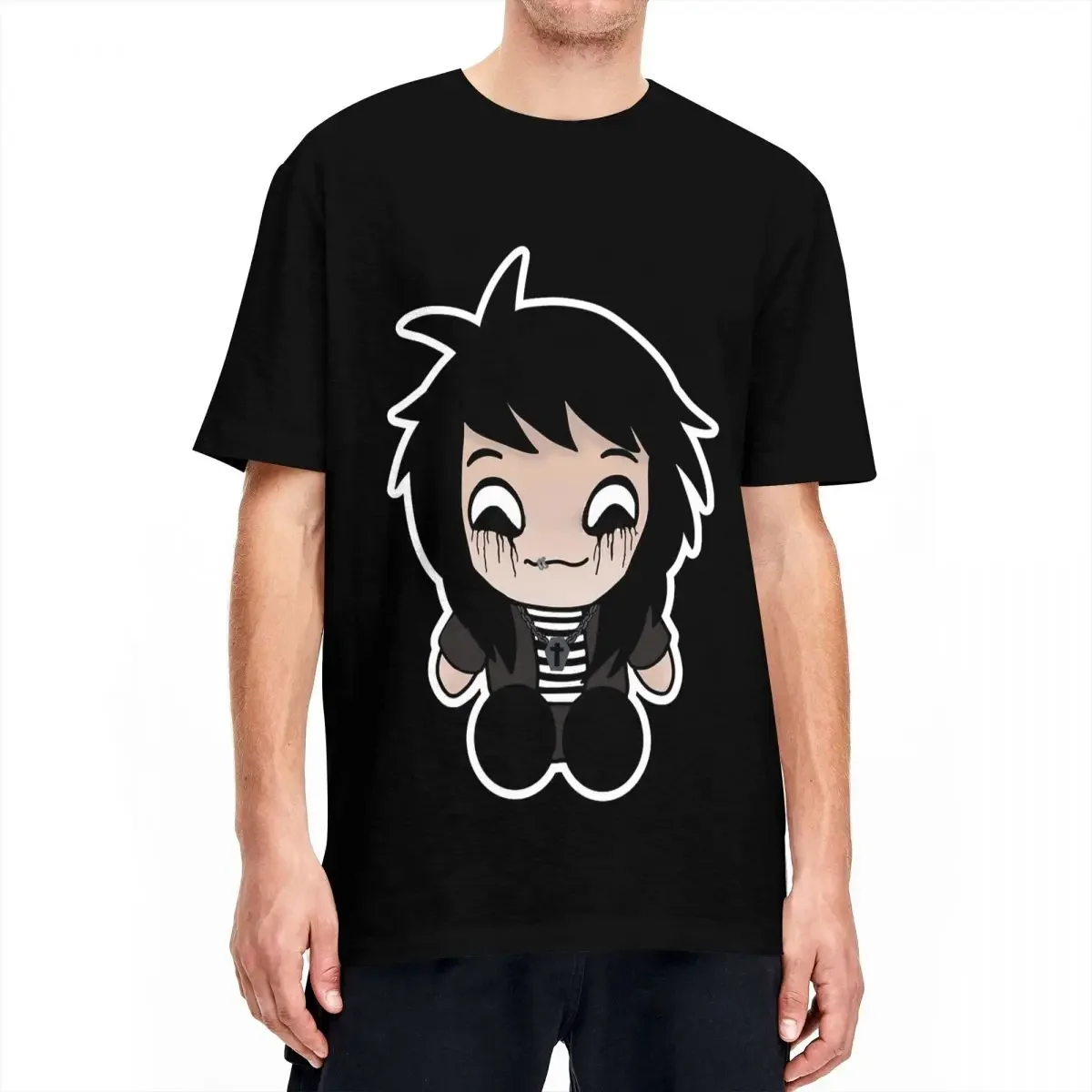 Johnnie Guilbert Punk t-shirt da uomo 100% cotone top novità The Tinas Band girocollo manica corta