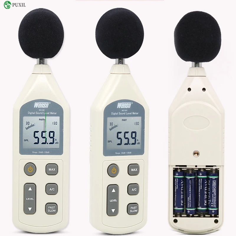 High-precision decibel meter, sound level meter, noise test, disturbance noise detector, computer synchronization WS1361C