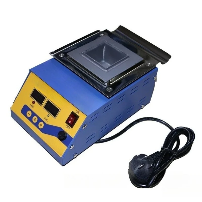 FOR Titanium Solder Furnace CM-558 Square Basin Lead-Free Soldering Pot 600℃ Tin Capacity 1.32kg 350W 220V 110V