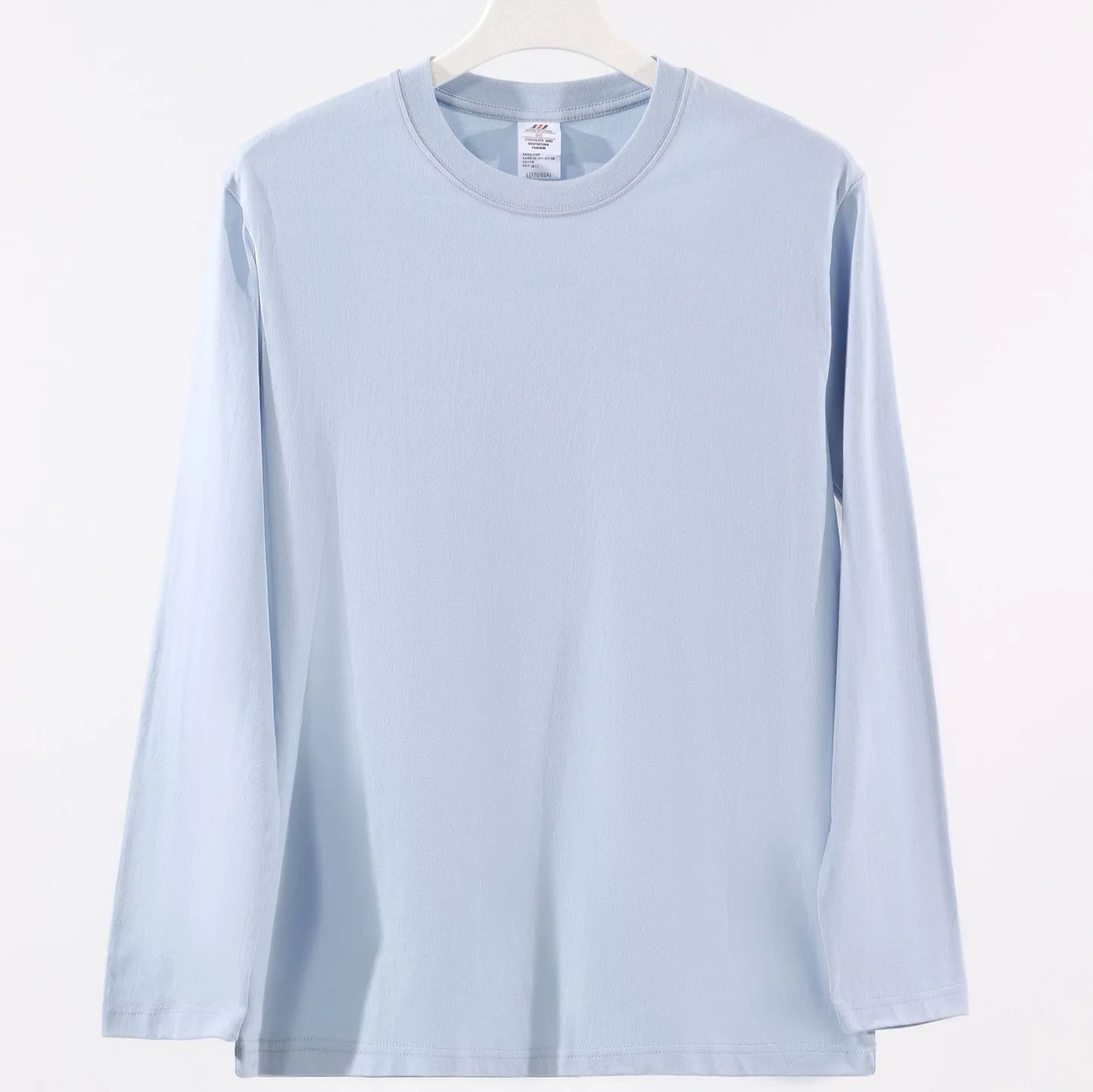 Women's T-shirt Long Sleeve O-neck Cotton Tshirt Harajuku Solid White Streetwear Korean Shirt Spring Autumn Shirt Tops Tees 2025 - Image 6