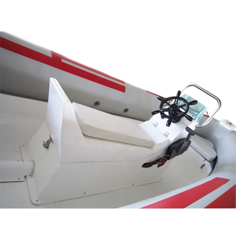 Materiale per scafo in fibra di vetro per vendita in fabbrica e gommone in fibra di vetro con scafo rigido RIB520