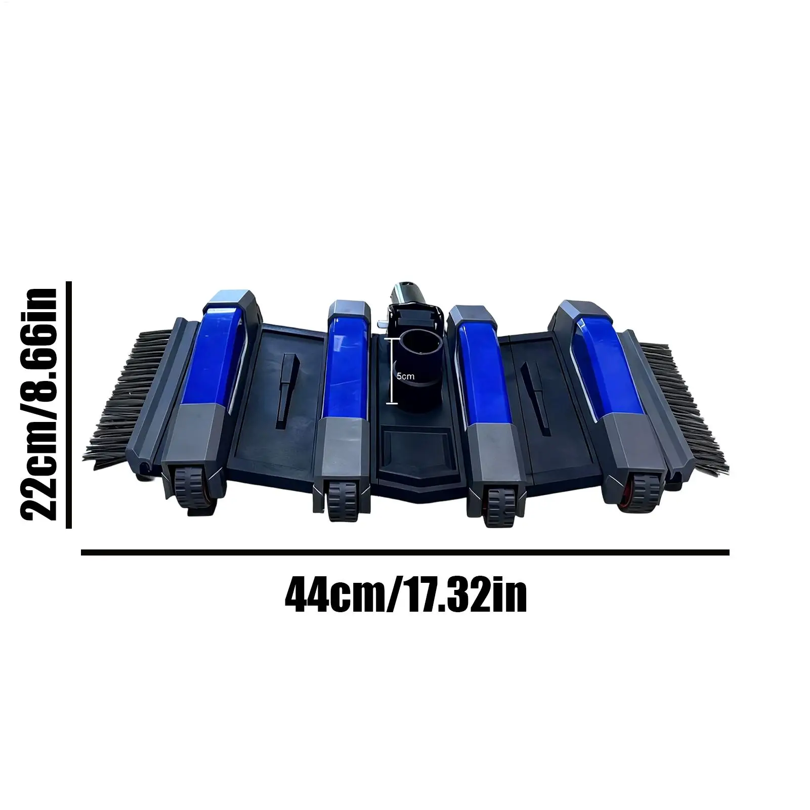 Pool Vacuum Head 14-inches Cleaner Replacement With Wheels Manual Vacuum For Inground Pools For Cleaning Swimming Spa Hose Patio view 6