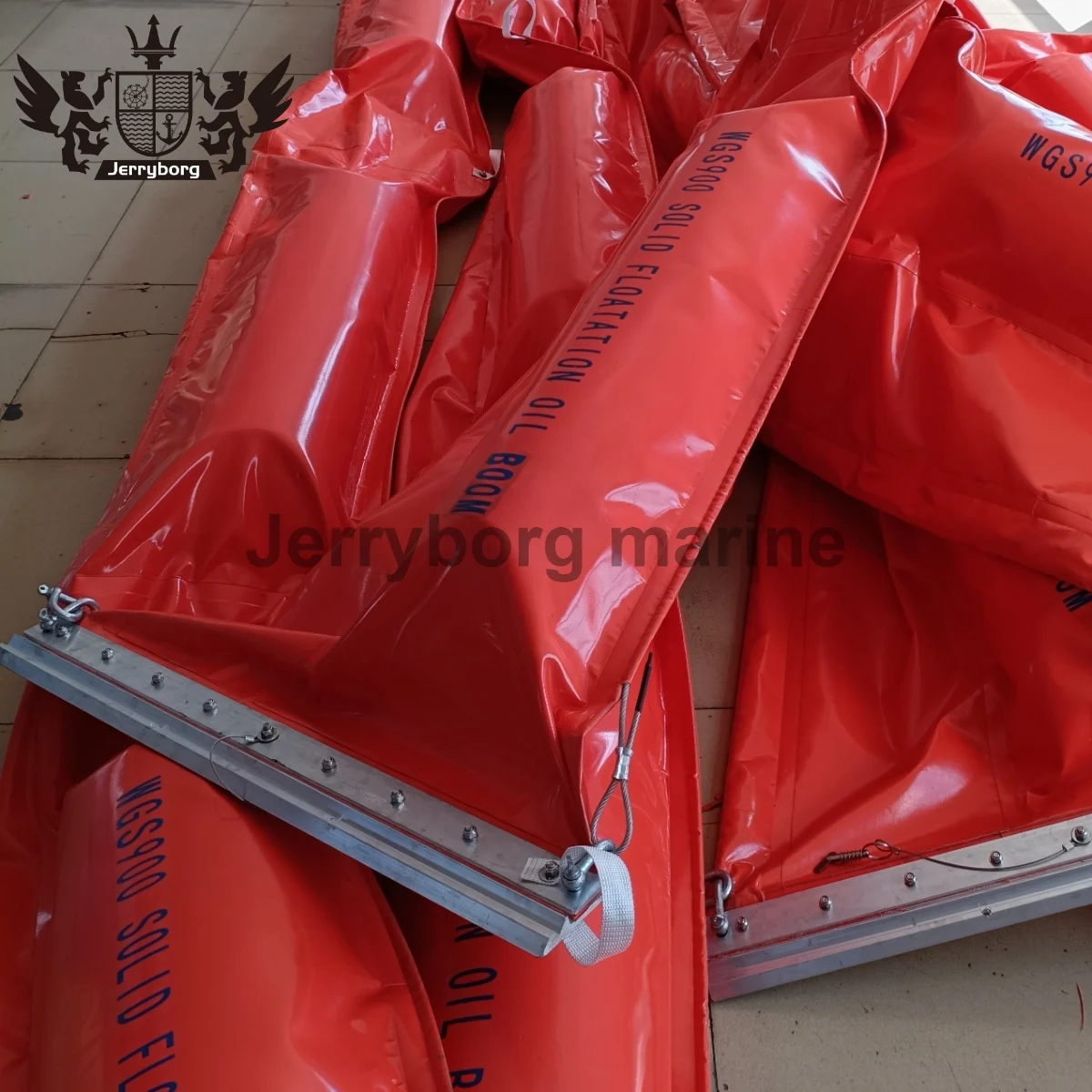 Custom Size PVC Marine Floating Oil Spill Boom High Standard ASTM F962 Z-Connector for Many Different Spill Response Application
