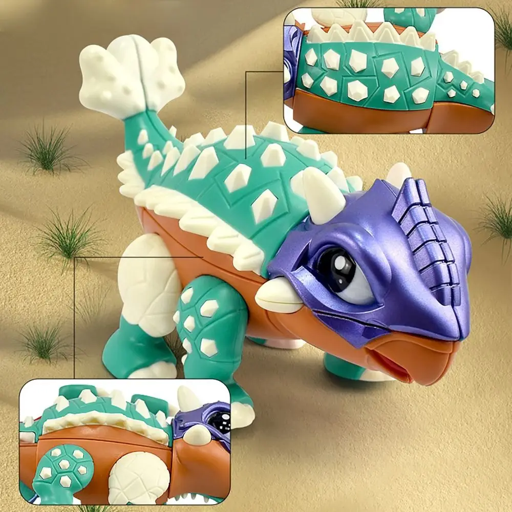 Dinosaure magique d'apprentissage professionnel, dos Ankylosaurus Hetertuna, Cube magique, Simulation amusante, pouvez-vous ro en forme de dinosaure