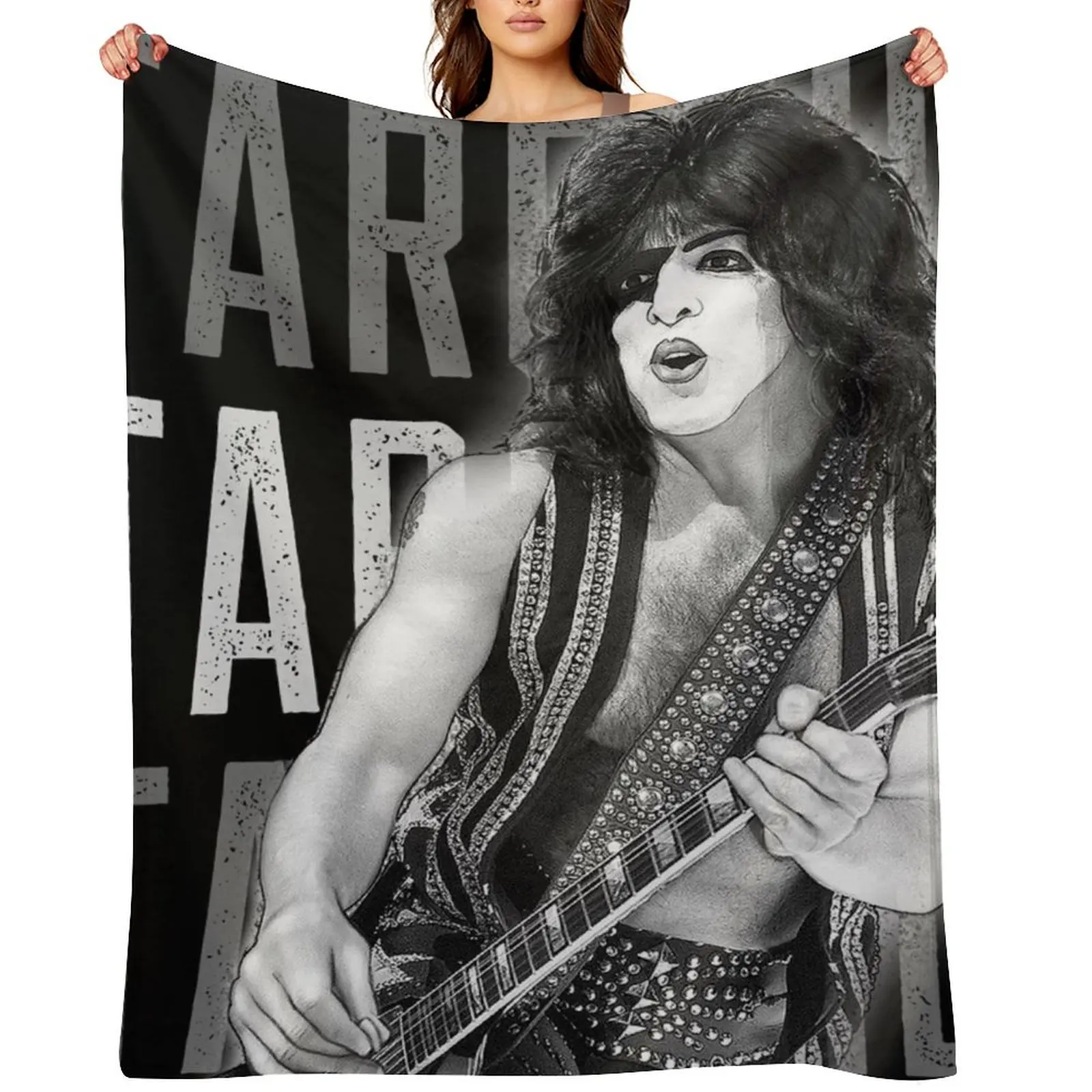 

KISS Starchild KISS Army Concert V1 Throw Blanket for babies Stuffeds Loose Custom Blankets