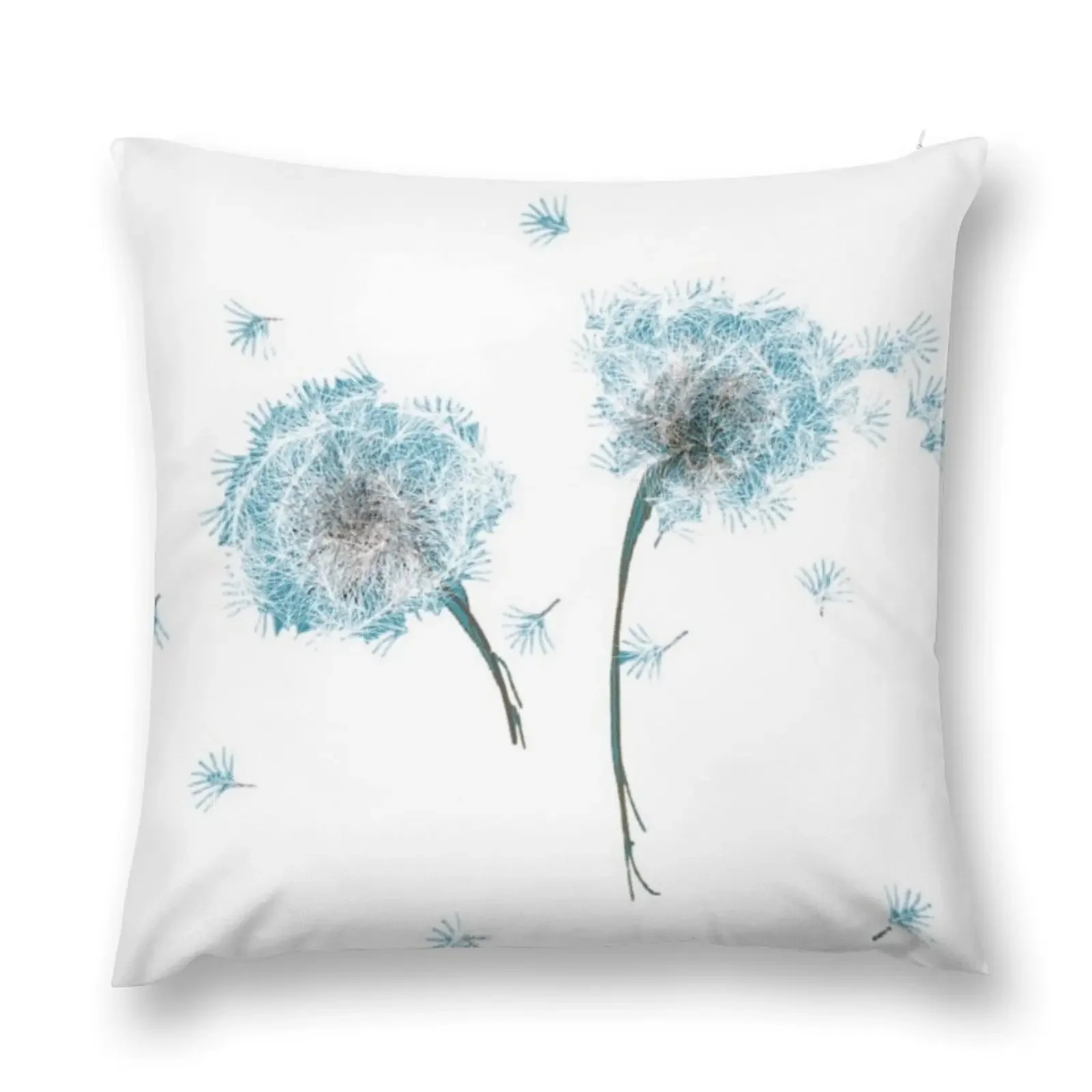 

Blue dandelion Throw Pillow Marble Cushion Cover Cushion Cover Decorative Cushions For Living Room pillow cover luxury pillow