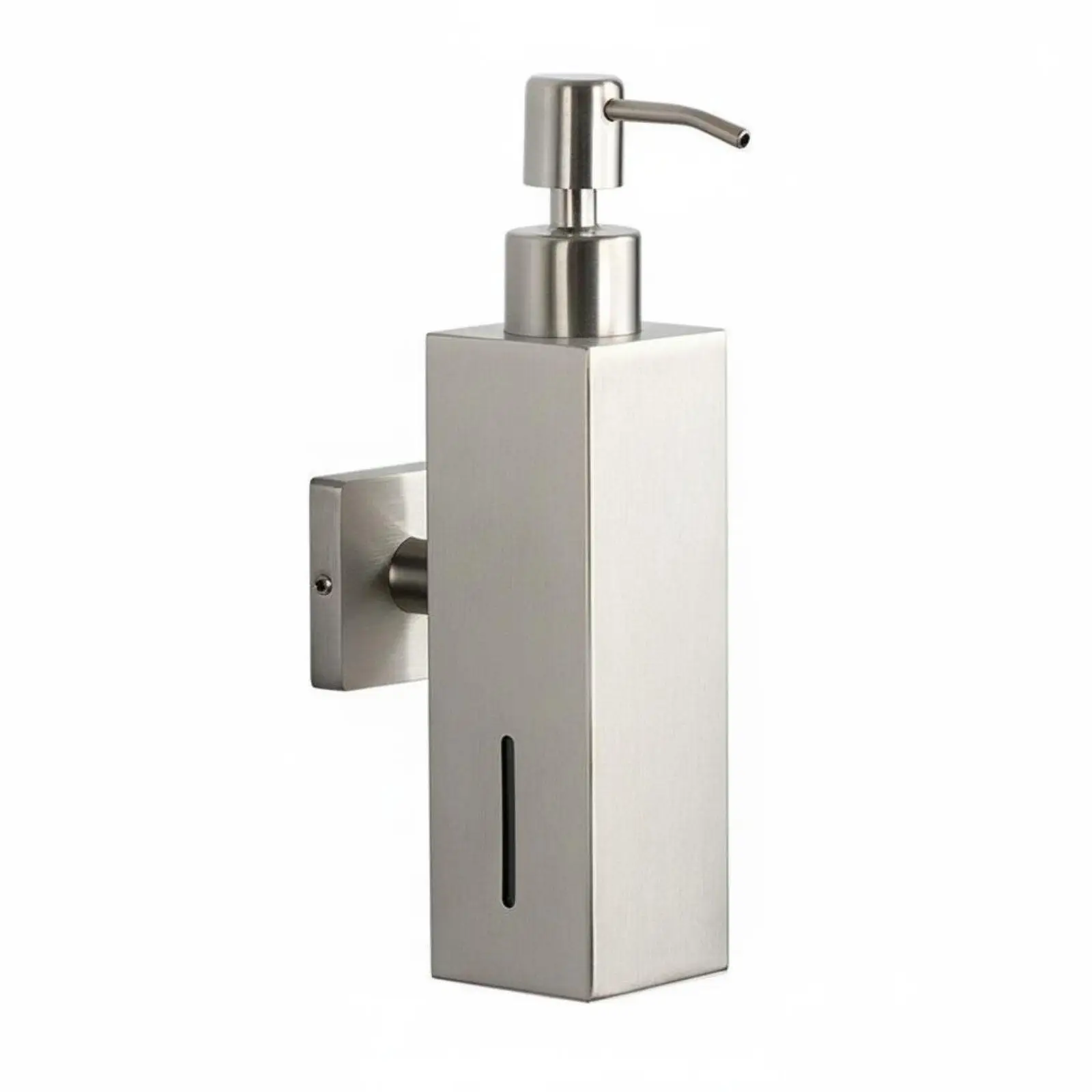 Wall Mounted Dispenser with Visible Window Liquid Soap Holder Bathroom Wall Mounted Hand Washing Solution for Home and Hotel