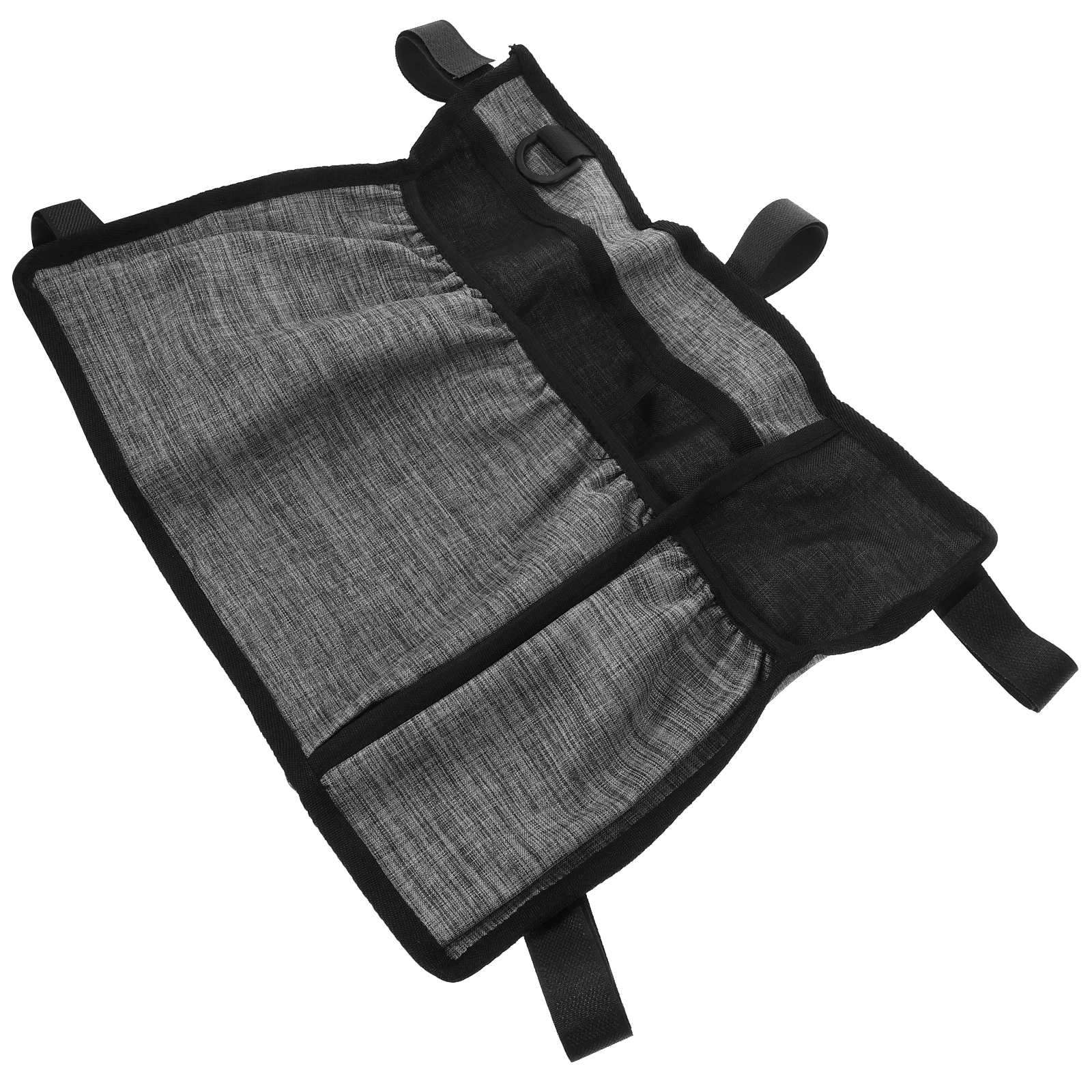 

Walker Bags Folding Walker Wheelchair Bag Gray Large Capacity Storage Organizer Pouch Cup Holder Accessories Waterproof