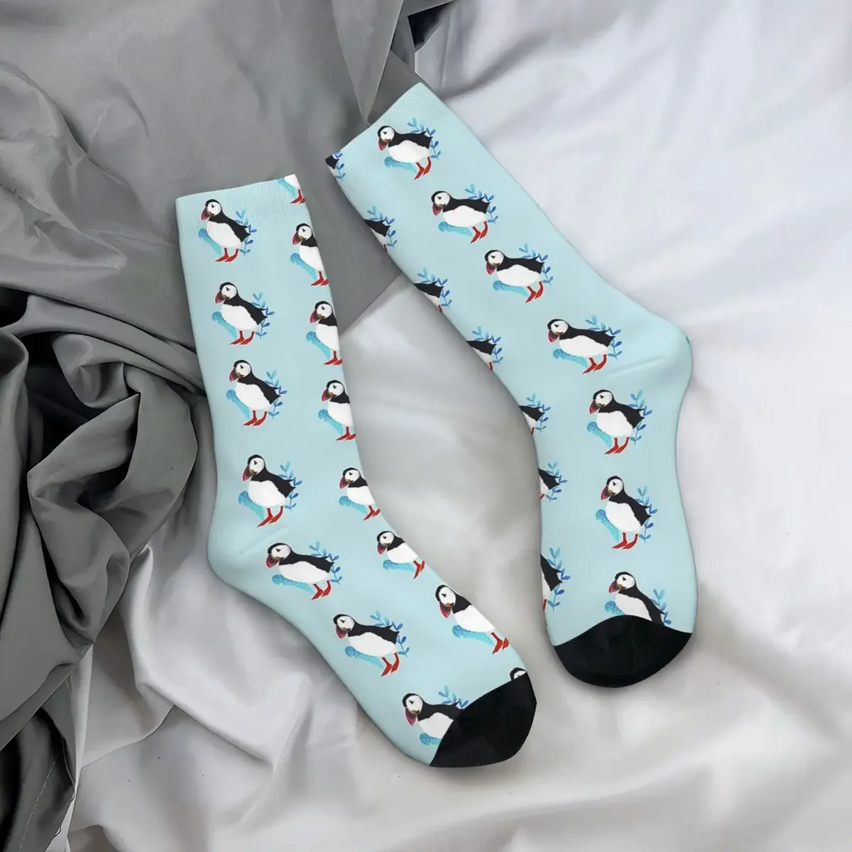 Bas absorbant la sueur Harajuku, chaussettes longues toutes saisons, chaussettes vers le nord, accessoires pour cadeau d'anniversaire unisexe