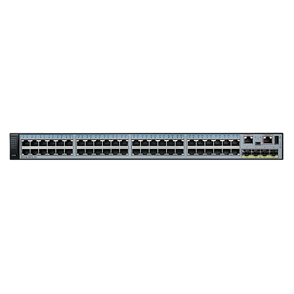 

S5720-56PC-Ei-AC S5700 Series 48 10/100/1000base-T Ports+4 1000base-X Ports Switch