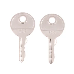 2Pcs Electric Forklift Ignition Keys Compatible with 633/115-03/116-03/1120-01 Models