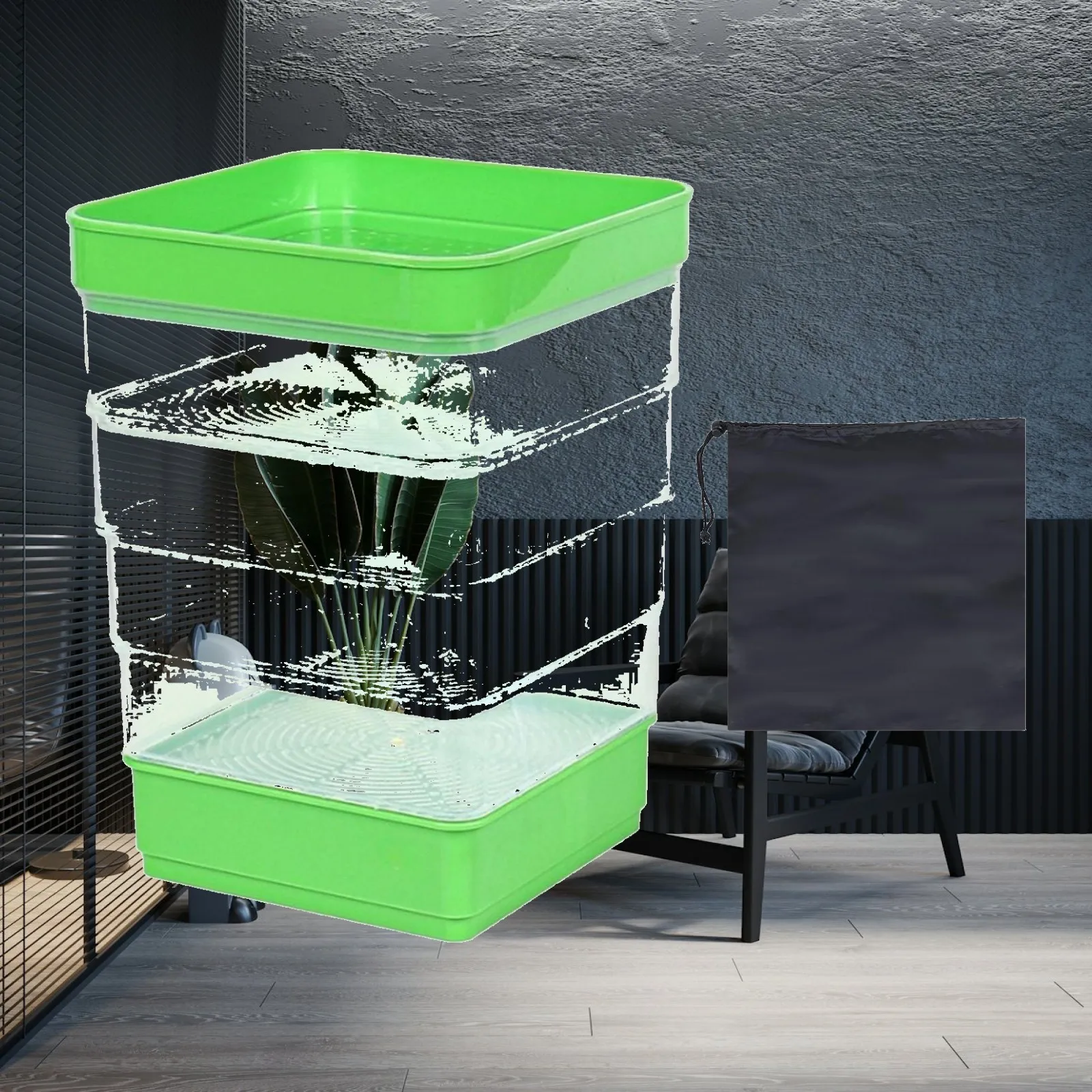 Seed Sprouting Kits Germinate Indoors for Beans Alfalfa Wheat
