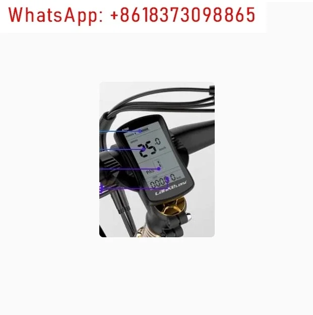 Electric bicycle S700 lithium battery car LCD liquid crystal meter 48V universal blue Kress LANKELEISI