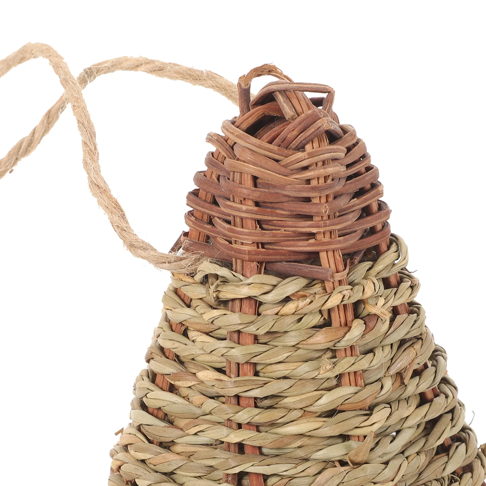 

Bird Nest Decorative Hanging Parrot House Natural Woven Grass Cage For Small Birds Outdoor Indoor Garden Use