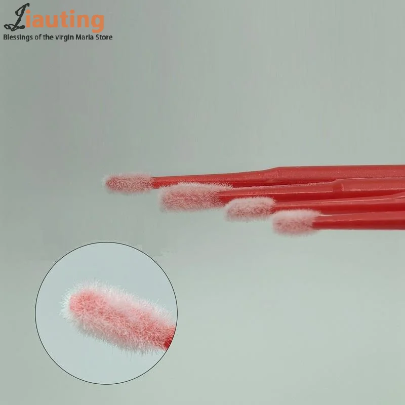 50/100 Pcs Micro Pennello Usa E Getta Lash Rimozione Tampone Microbrush Mascara Bacchette Applicatore Estensione Delle Ciglia Pennelli Per Trucco Strumenti