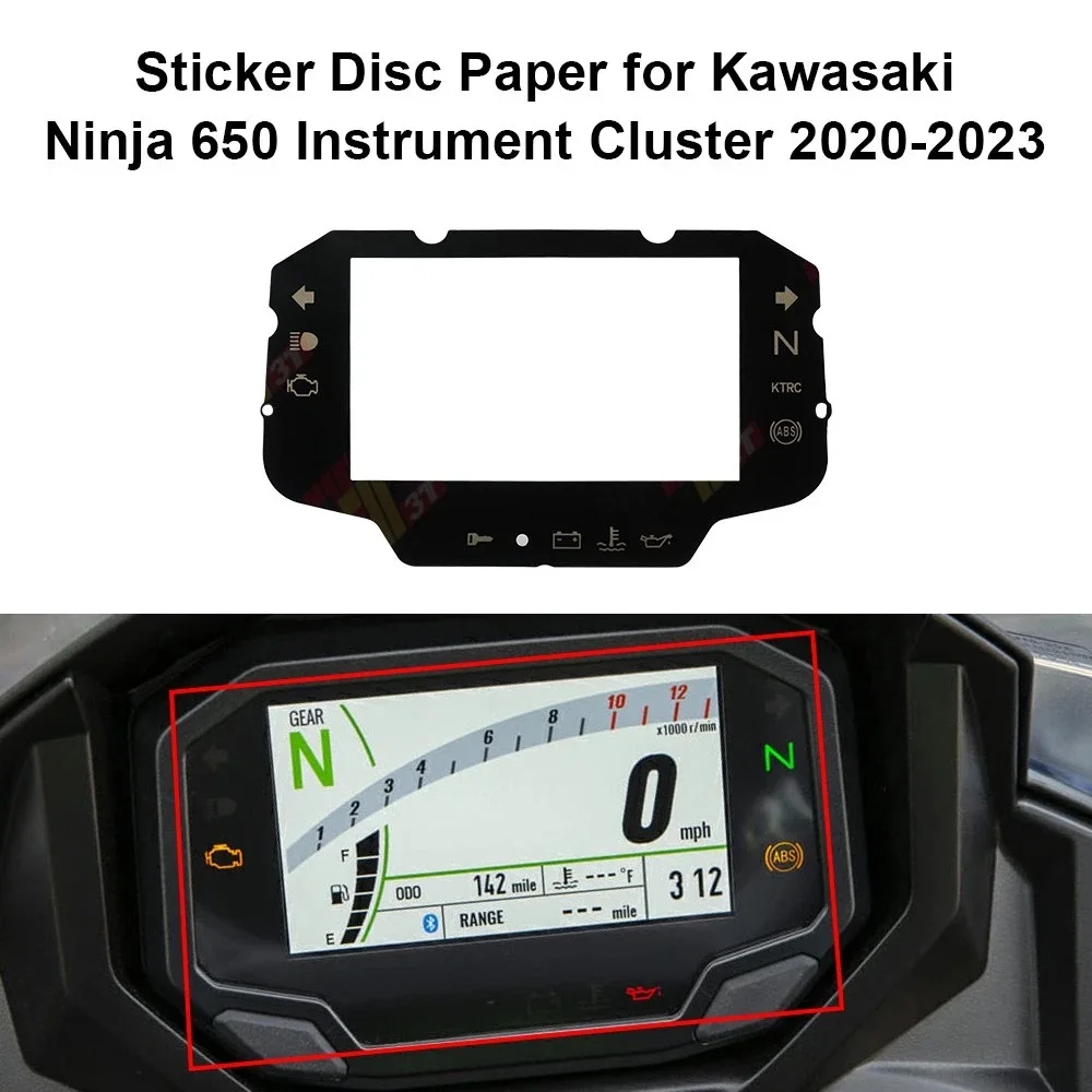 Sticker Disc Paper for Kawasaki Z900 Z650 Z H2 Ninja 650 ZX10R Z1000SX ZX4R