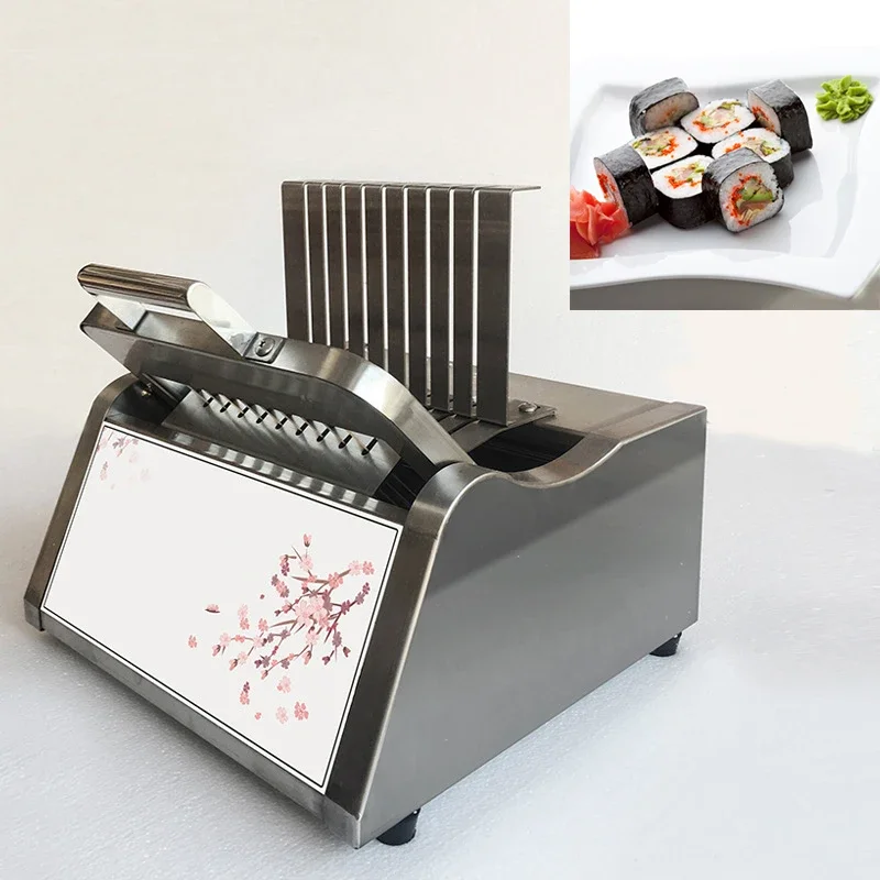 Automatic Sushi Roll Cutter Sushi Robot Rolling Machine / Sushi Roll Maker