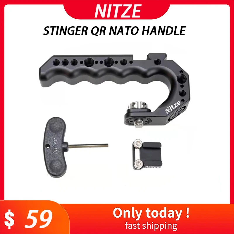 N40C를 사용한 Nitze Stinger 3/8 ARRI Locating Pins Handle의 실용성과 성능 평가