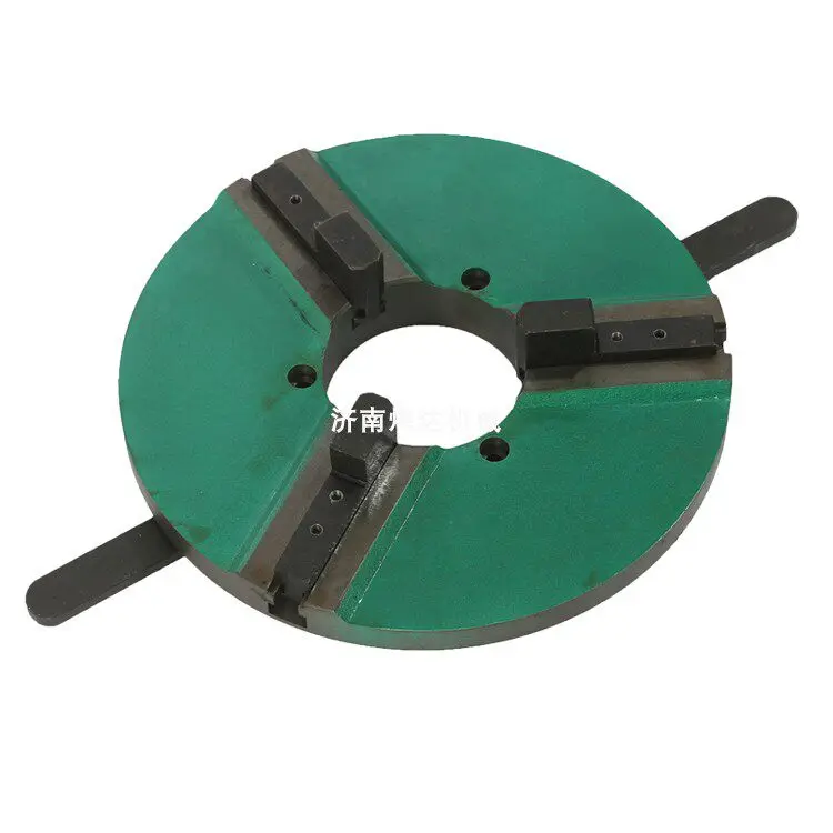 D200  Self-centering 3 Jaws Manual Lathe Chuck Welding Positioner Turntable Accessories Center hole 80mm Clamp Range