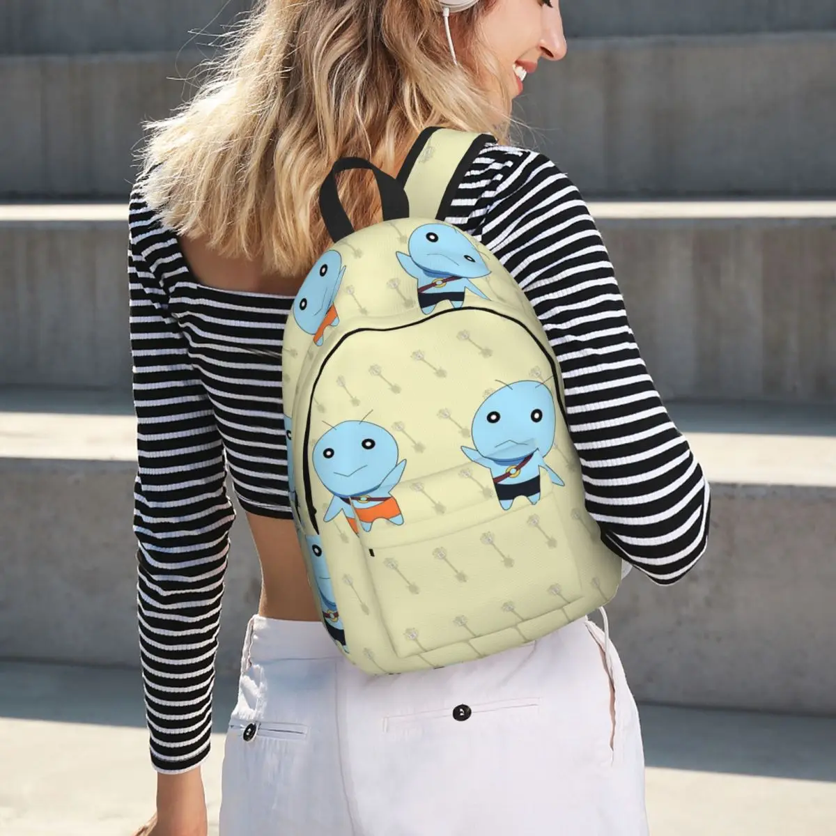 Gemini V Fairy Tail Student Backpack School Bag Hiking Travel Daypack for Boys Girls Bookbag Shoulder Bags