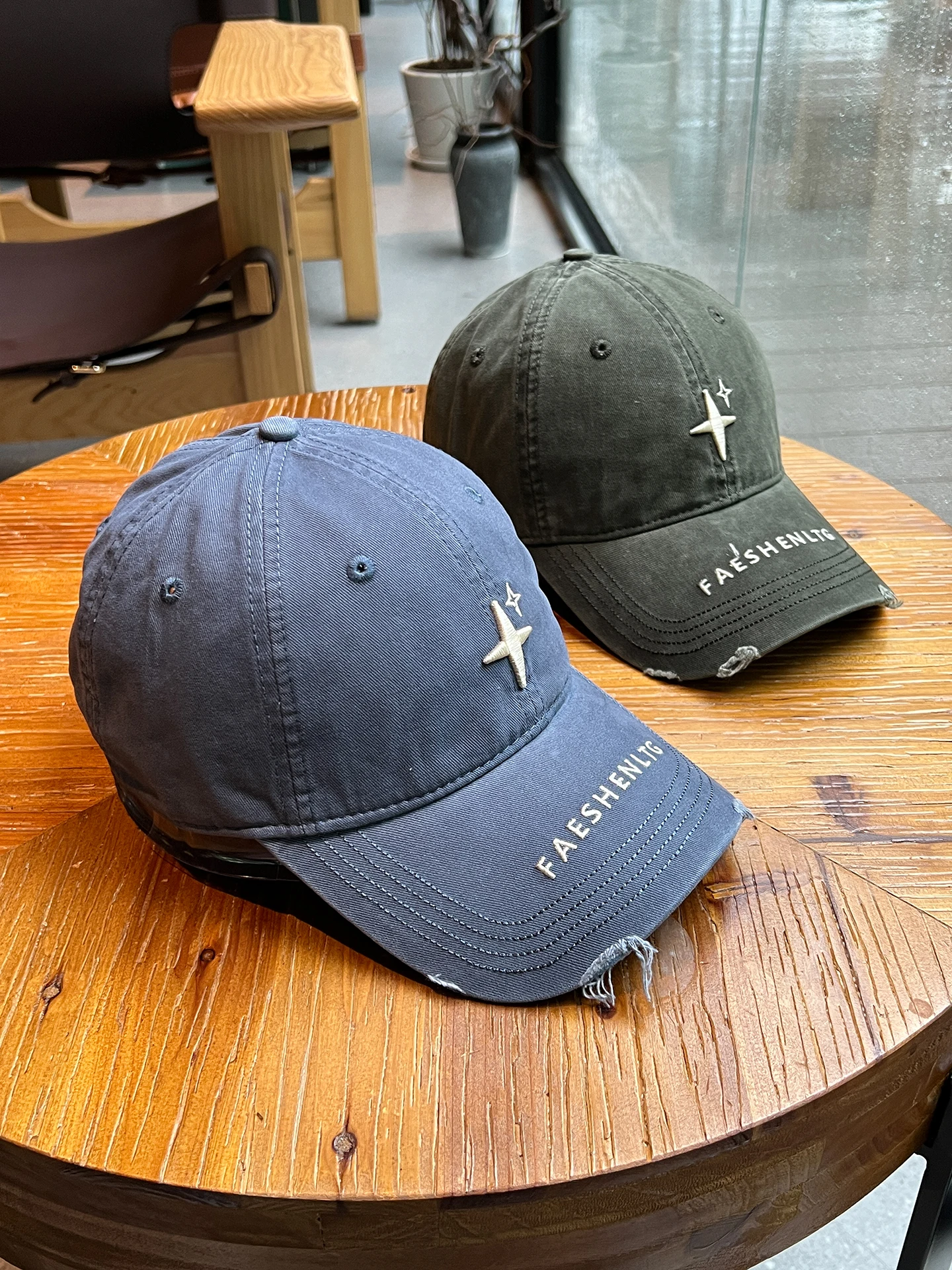

Vintage soft top couple baseball cap female cap male