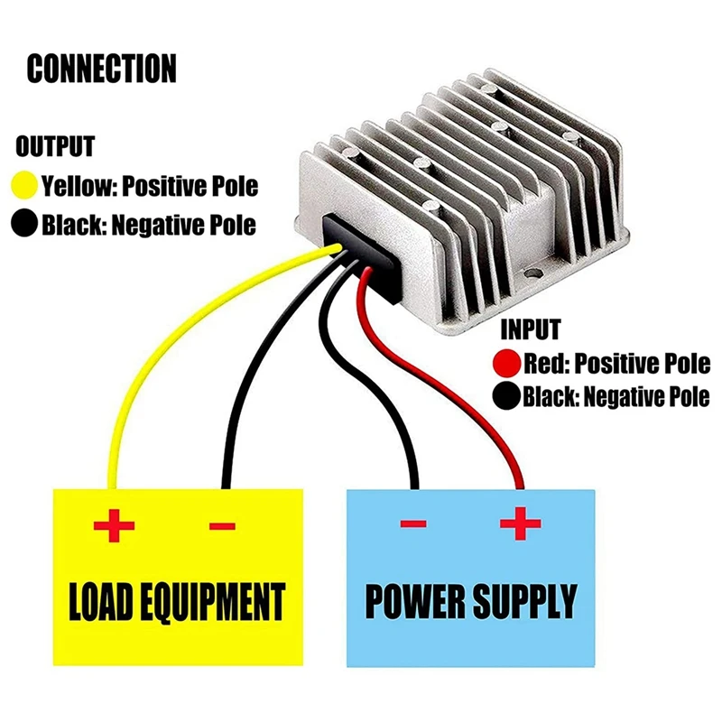 30A 360W 12V Golf Cart 48V 36V To 12V Converter Voltage Regulator Voltage Converter Waterproof