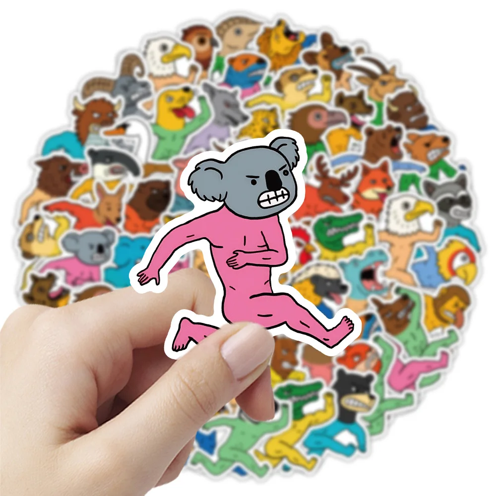 

10/50PCS Animal Freaks Graffiti Stickers Exquisite Fashion Sticker for Phone Computer Notebook Stationery DIY Toys Secret