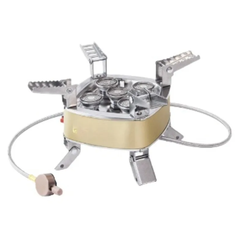 Outdoor stove camping three-star five-star seven-star stove fire stove picnic liquefied gas gas stove windproof