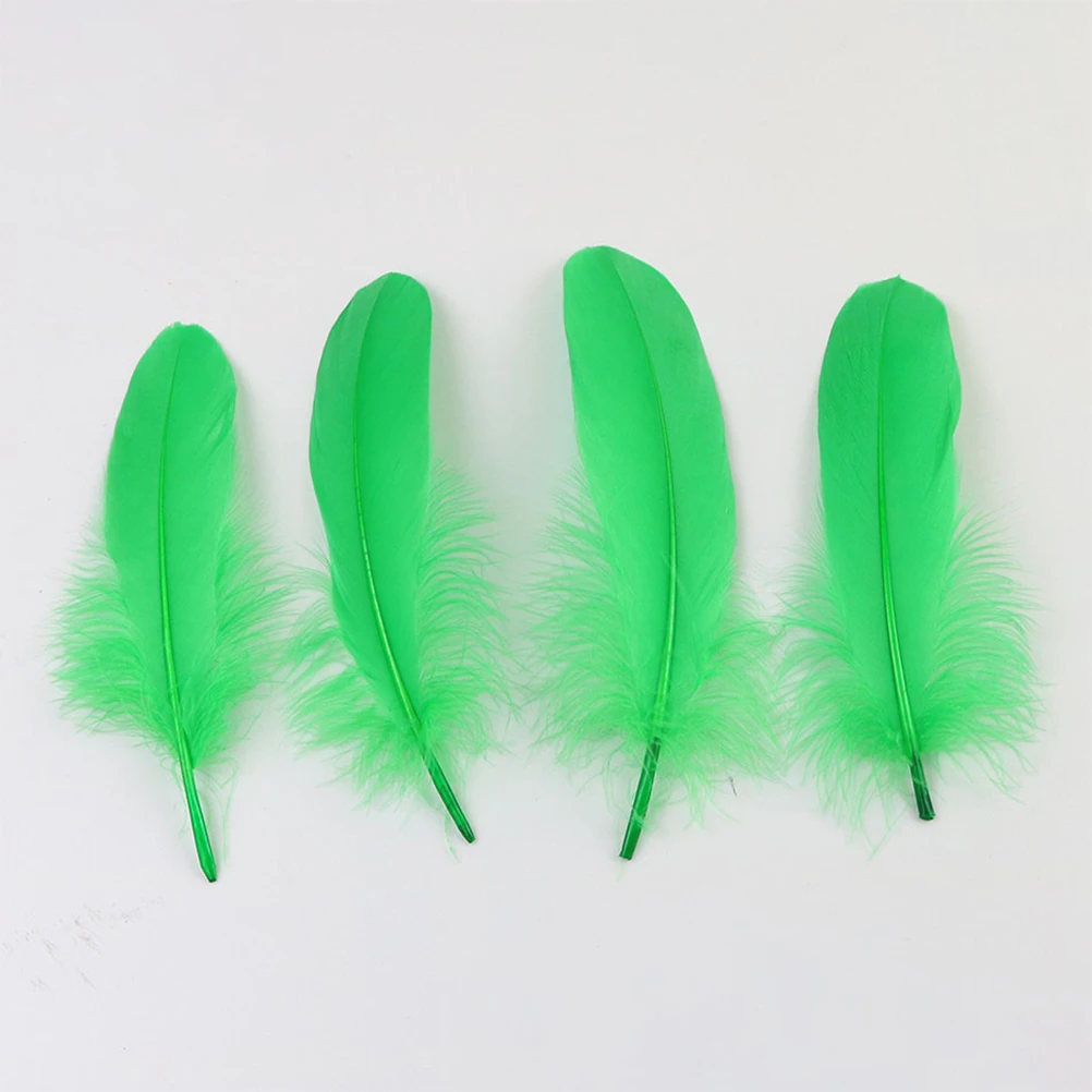 

300pcs Colorful Ornament Material Wedding Goose Plumes Decorative Craft Party Supplies Home Decoration Holiday DIY Mask