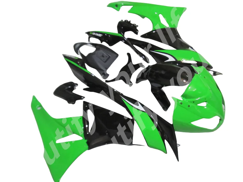 Motorcycle fairing kit for Kawasaki Ninja white black green 636 ZX6R 09 10 11 fairings ZX-6R 2009 2010 2011