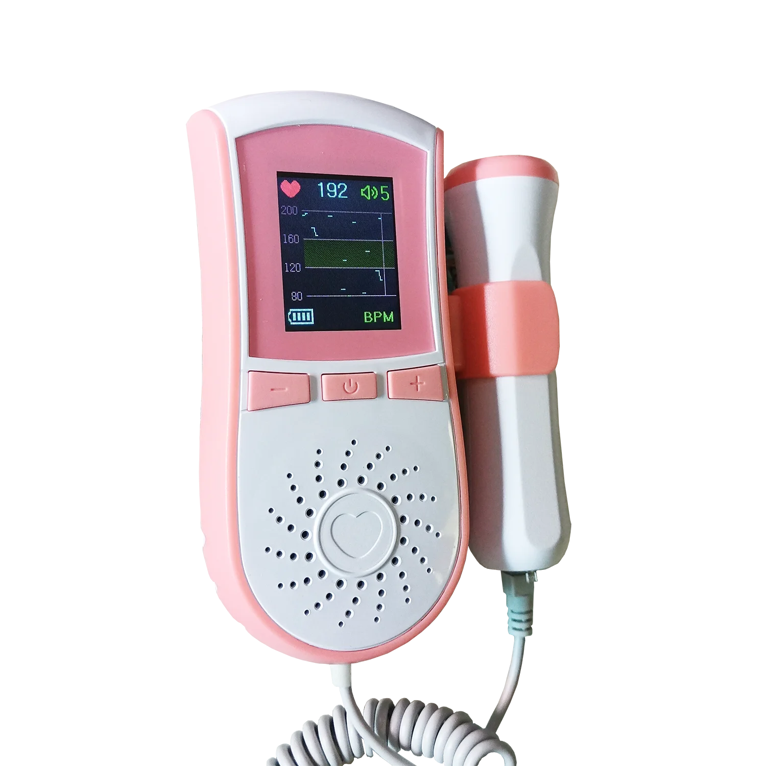 Fetal Doppler Baby Heart Beat Monitor Portable Ultrasound Doppler Baby Heart Rate Monitor For New Mommy