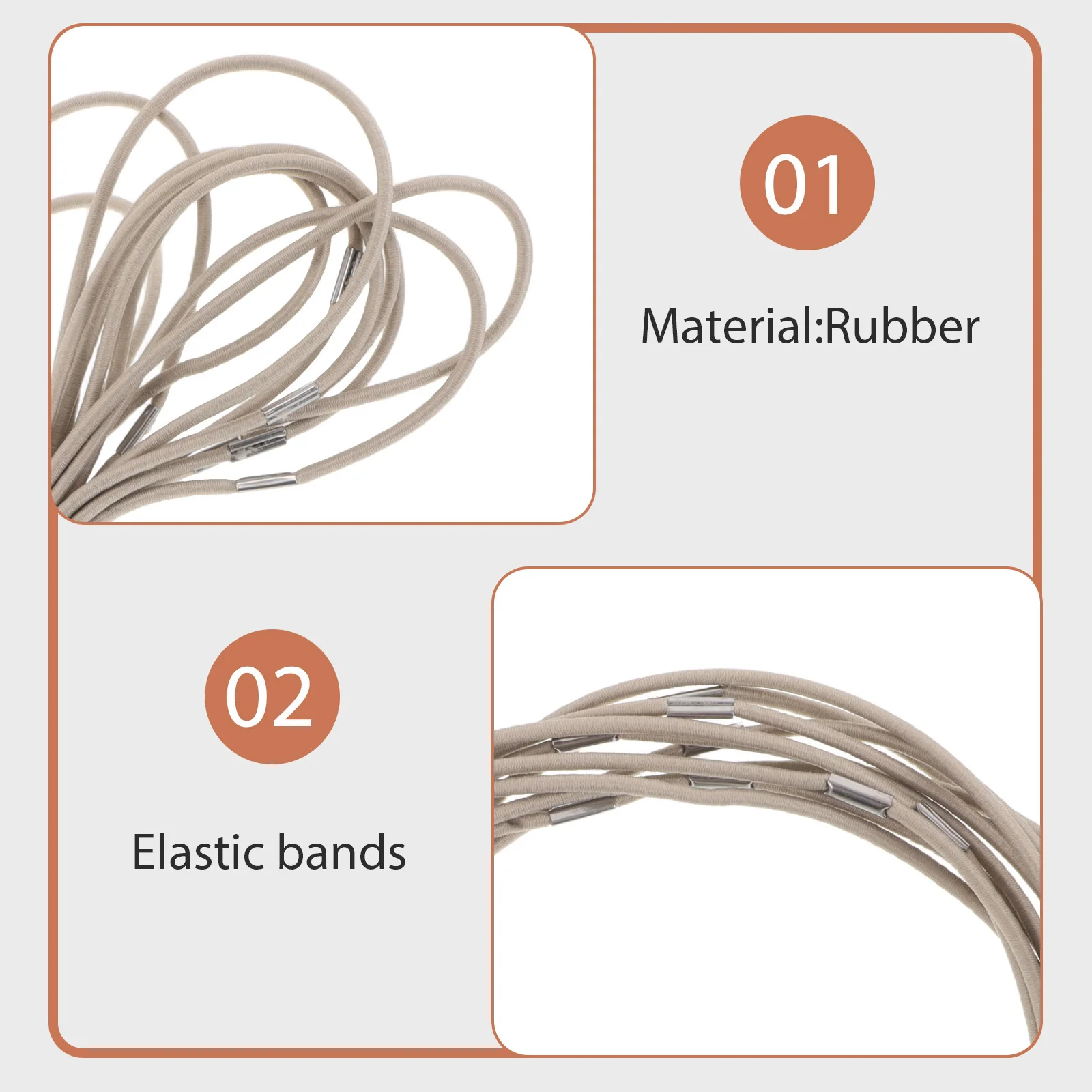 10pcs Microphone Shock Mount Rubber Rings Elastic Bands For Condenser Mic Vibration Isolation Replacement Dampener Clips Studio