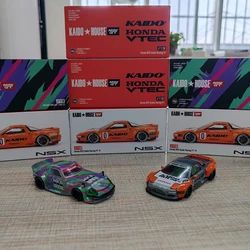 Kaido House + MINIGT KHMG118 Nissan Fairlady Z HKS  KHMG119 Honda NSX Kaido Racing V1 Alloy Car Model Boy Toy Ornaments