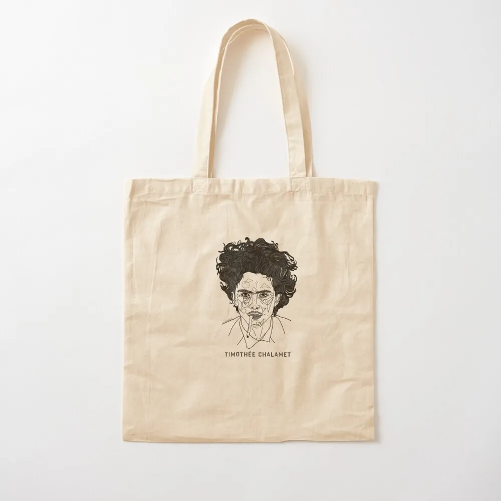 

The French Dispatch: Timothée Chalamet Tote Bag Handbags Women's shopper bag Big bag Canvas Tote