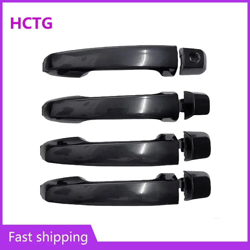 

Front Rear Left Right Exterior Door Handle Frame Cover for 69211-60090 2010-2017